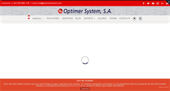 Desktop Screenshot of optimersystem.com