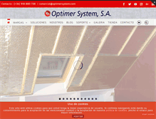 Tablet Screenshot of optimersystem.com